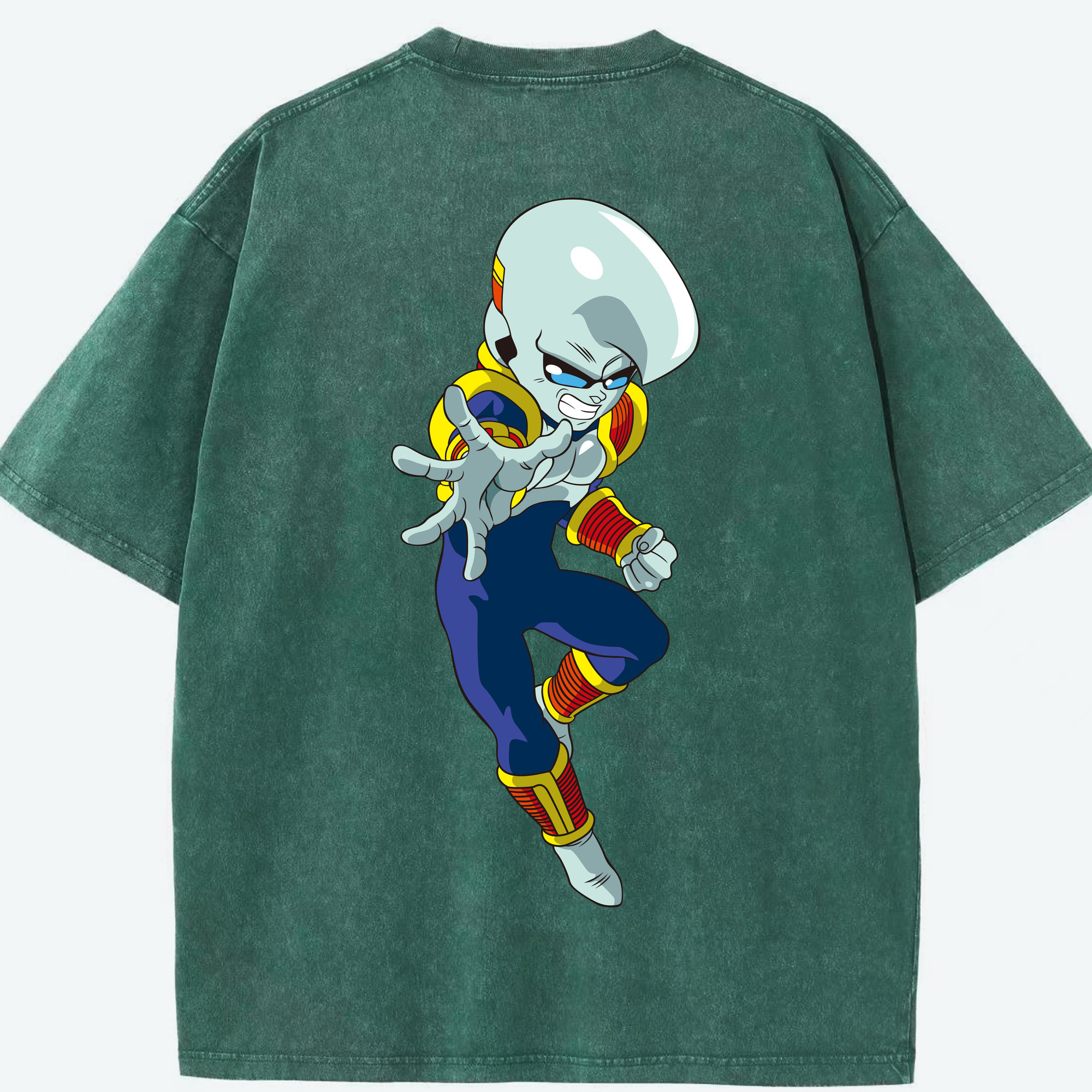 （画像用） ドラゴンボール DRAGON BALL 綿100% ヴィンテージ風 半袖Tシャツ（背面プリント）